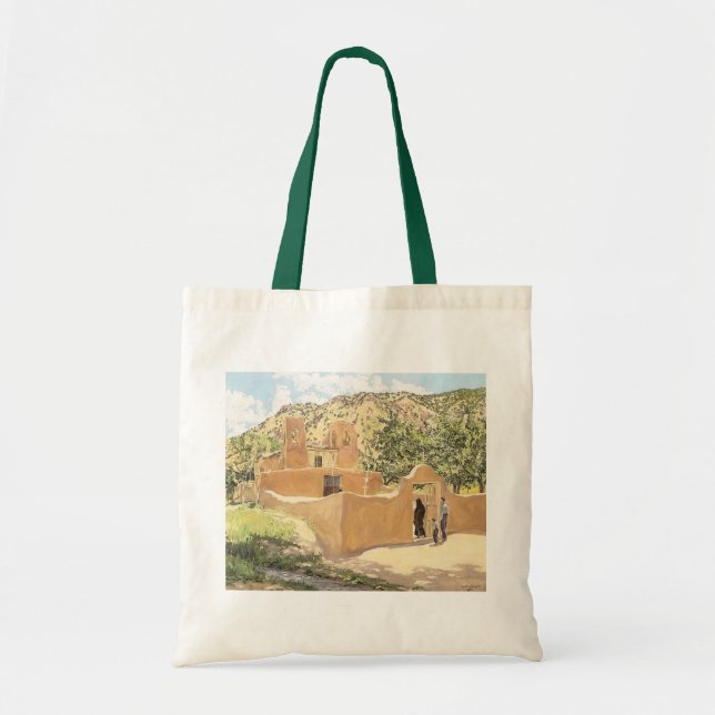 Oferta Para San Esquipula by Walter Ufer Tote Bag (Front)