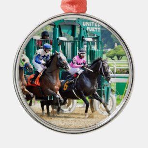 Off at Saratoga Metal Tree Decoration