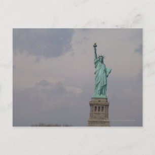 Off Centred Statue of Liberty Postcard