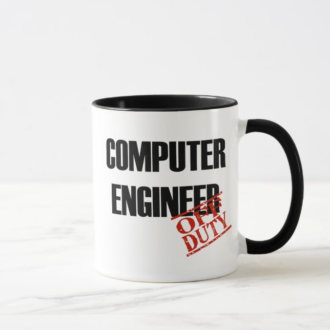 Off Duty Computer Engineer Mug (Right)