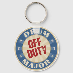 Off Duty Drum Major Key Ring