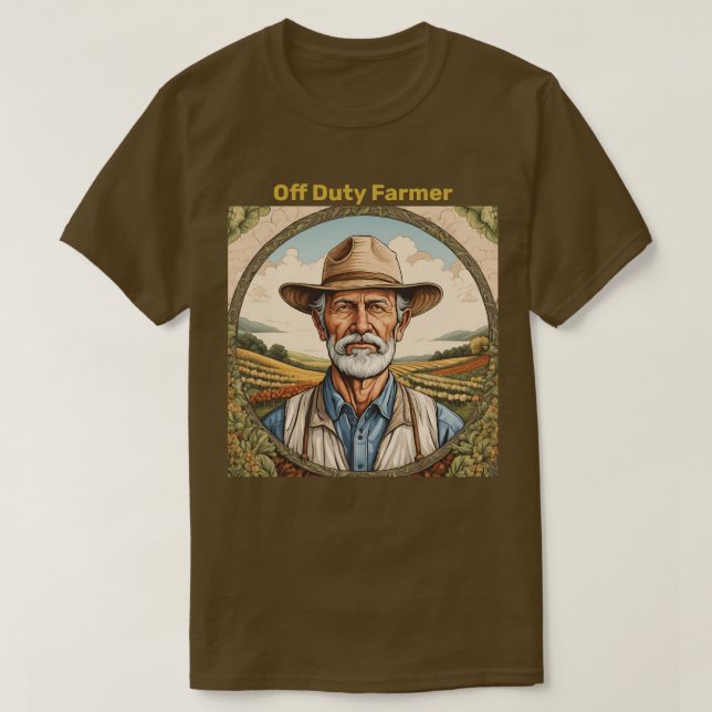 Off Duty Farmer T-Shirt (Design Front)