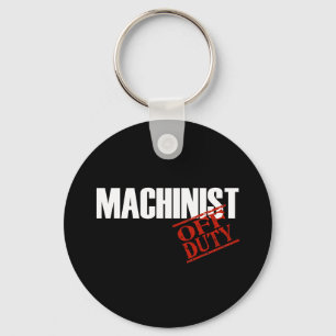 OFF DUTY MACHINIST DARK KEY RING