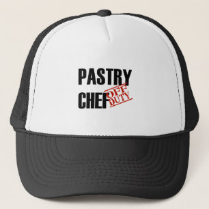 OFF DUTY PASTRY CHEF LIGHT TRUCKER HAT