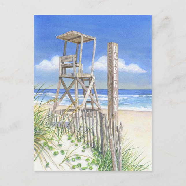 Off Duty Postcard (Front)