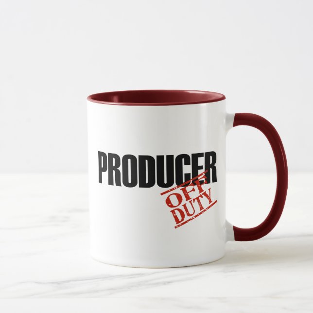 Off Duty Producer Mug (Right)