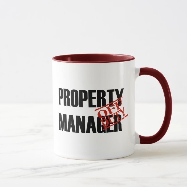 OFF DUTY PROPERTY MGR MUG (Right)