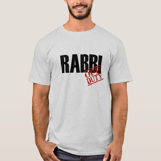OFF DUTY RABBI T-Shirt (Front)