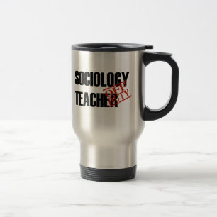 OFF DUTY SOCIOLOGY TEACHER TRAVEL MUG