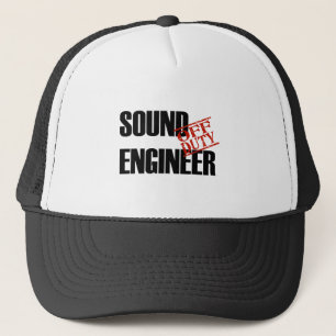 OFF DUTY SOUND ENGINEER LIGHT TRUCKER HAT