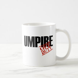 OFF DUTY UMPIRE COFFEE MUG