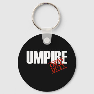 OFF DUTY UMPIRE DARK KEY RING