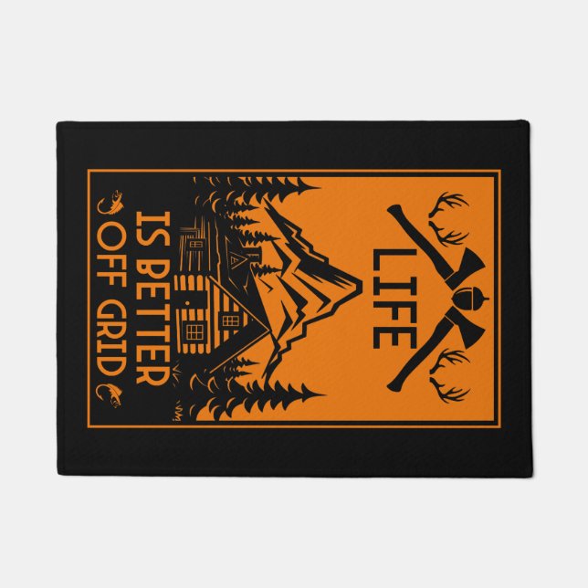 OFF GRID LIFE DOORMAT (Front)