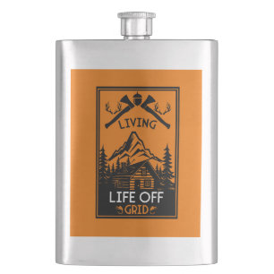 OFF GRID LIFE HIP FLASK