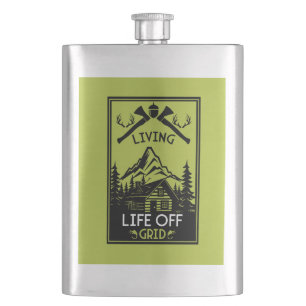 OFF GRID LIFE HIP FLASK