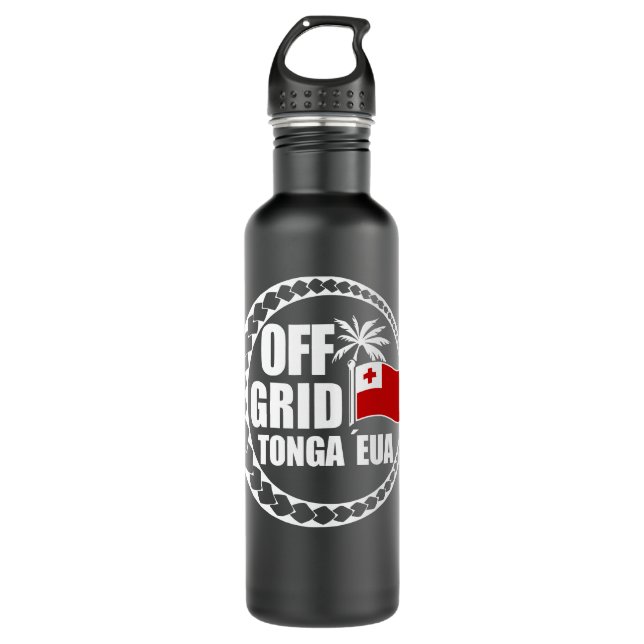 Off Grid Tonga Eua Lifestyle 710 Ml Water Bottle (Front)