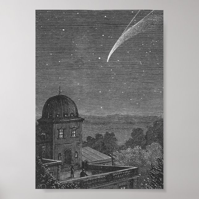Off on a Comet by Jules Verne Poster (Front)