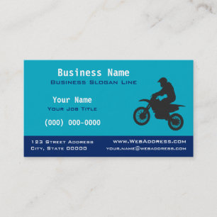 Off-Road Dirt / Trail Bike Motocross Business Ca Card