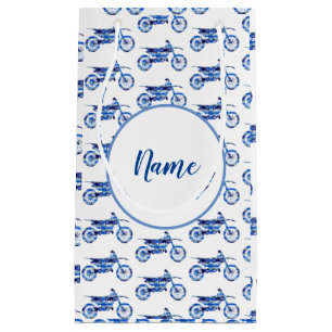 Off  road motocroos motorbike Personalized Small Gift Bag