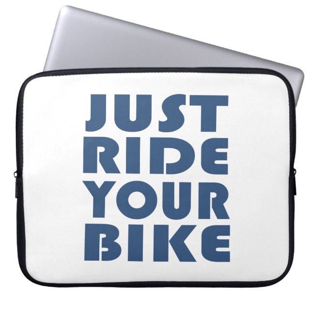 off road mountain bike adventure laptop sleeve (Front)