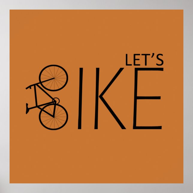 off road mountain biking saying poster (Front)