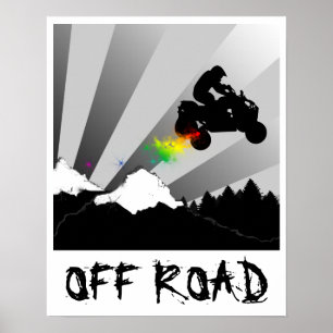 off road quads poster