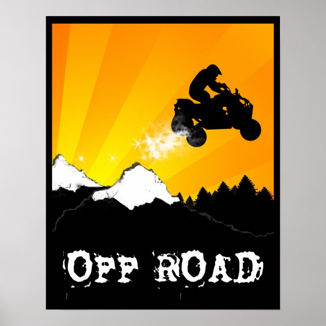 off road quads poster (Front)
