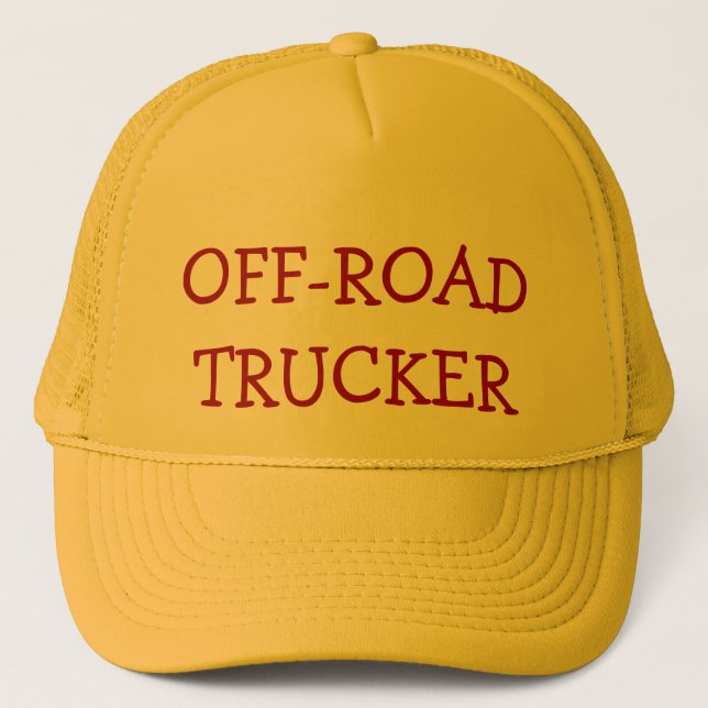 OFF-ROAD TRUCKER HAT (Front)