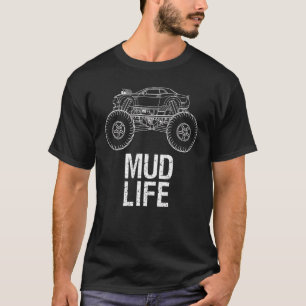 Off Roading For Men Offroad Mud Life Monster T T-Shirt