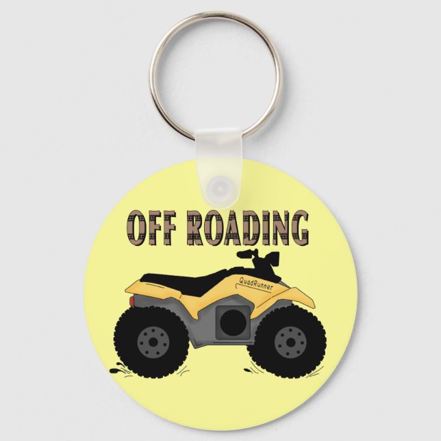 Off Roading Tshirts and Gifts Key Ring (Front)