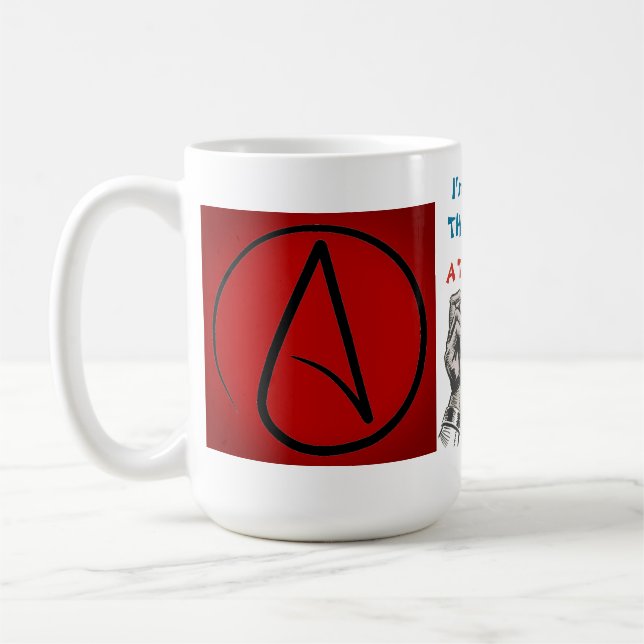 Off The Chain Atheist Coffee Mug (Left)
