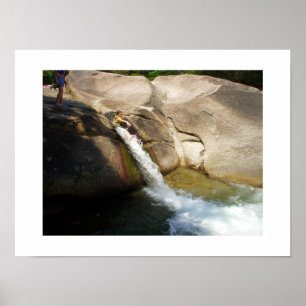Off the Chute Franconia Falls Poster