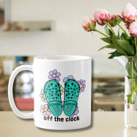 Off the Clock Rubber Clogs and Flowers