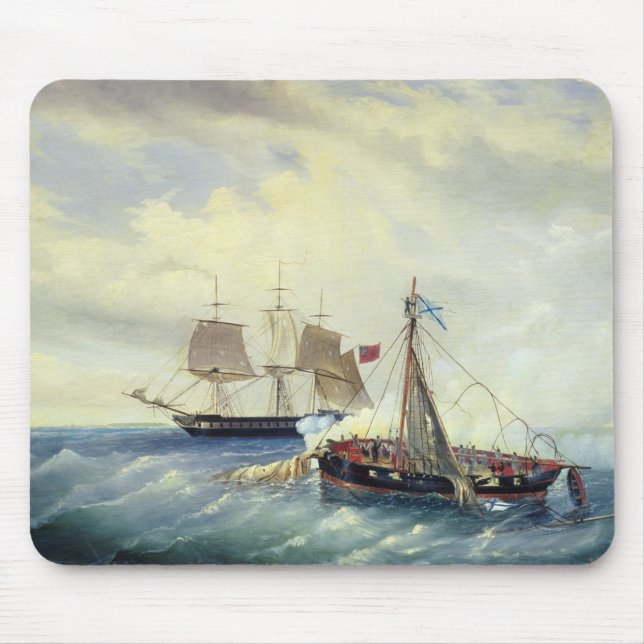 Off the coast of Nargen Island Mouse Mat (Front)