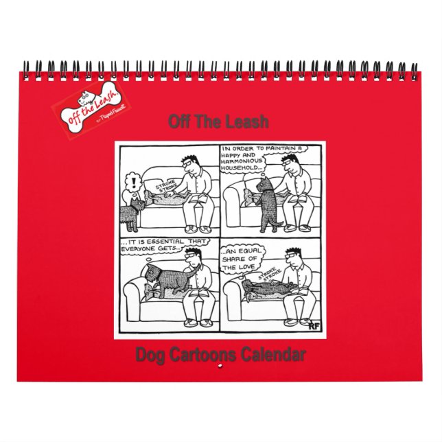 Off The Leash Dog Cartoons 2 - Calendar (Cover)