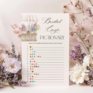 Off the market Bridal shower Emoji pictionary game