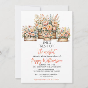 Off the Market Bridal Shower Invitation