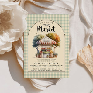 Off the Market Bridal Shower Invitation 