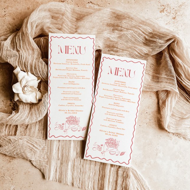 Off The Market Bridal Shower Menu, Bridal Brunch (Creator Uploaded)