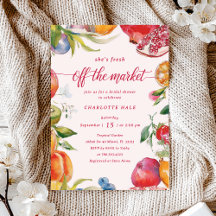 Off the Market Farmers Market Bridal Shower