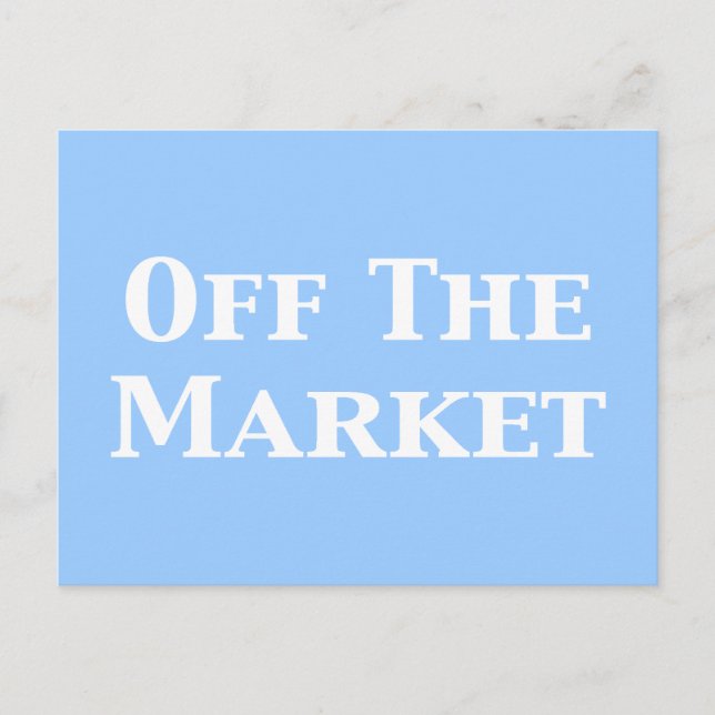 Off The Market Gifts Postcard (Front)