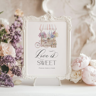 Off the market Love is sweet Bridal Shower Poster