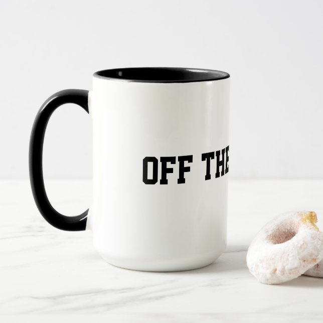 Off the record coffee mug (With Donut)
