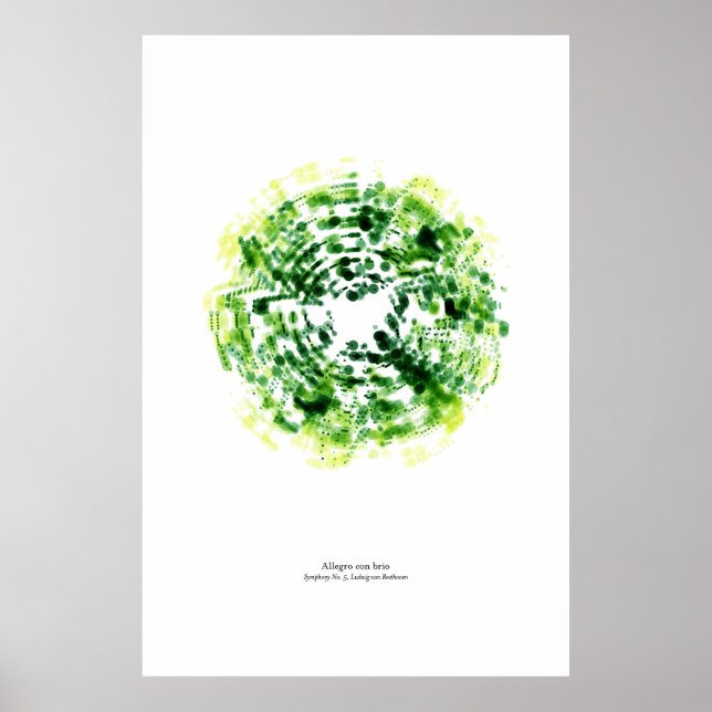 Off the Staff: Allegro con brio (colour) Poster (Front)