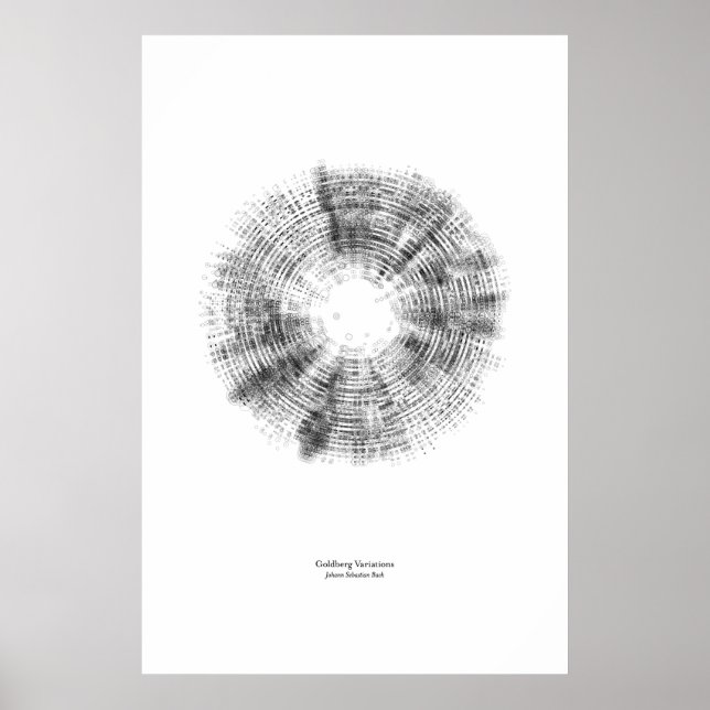 Off the Staff: Goldberg Variations Poster (Front)
