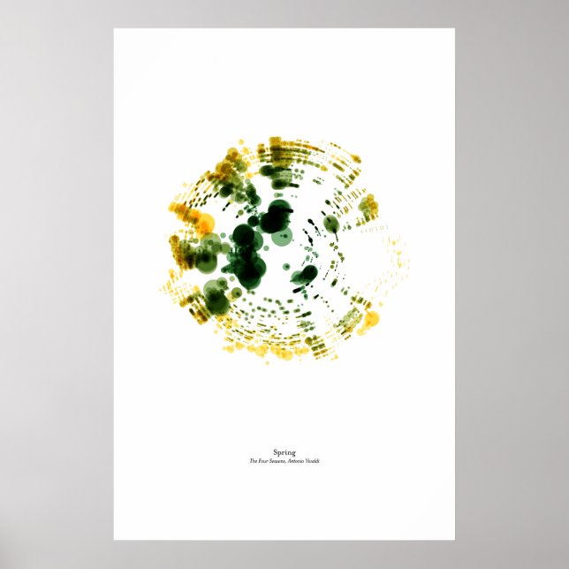 Off the Staff: The Four Seasons - Spring (colour) Poster (Front)