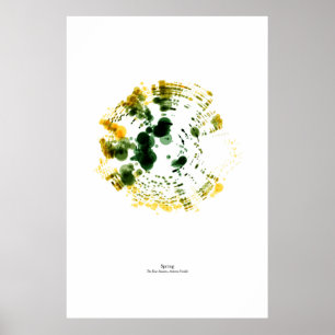 Off the Staff: The Four Seasons - Spring (colour) Poster