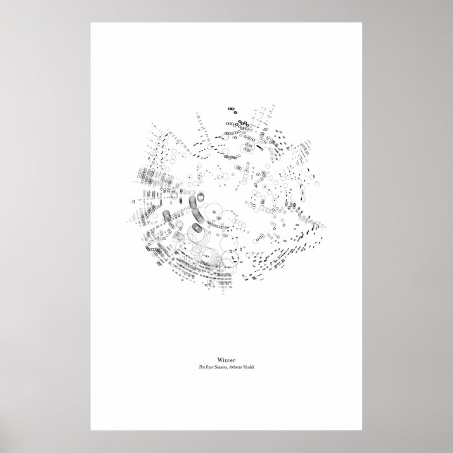 Off the Staff: The Four Seasons - Winter (black) Poster (Front)