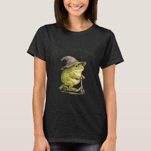 Off To Apply Sunscreen Frog Funny Summer Meme T-Shirt