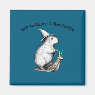 Off to cause a kerfuffle capybara meme magnet